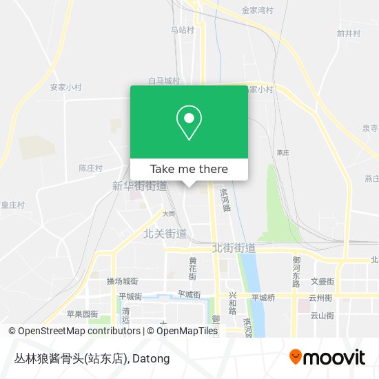 丛林狼酱骨头(站东店) map