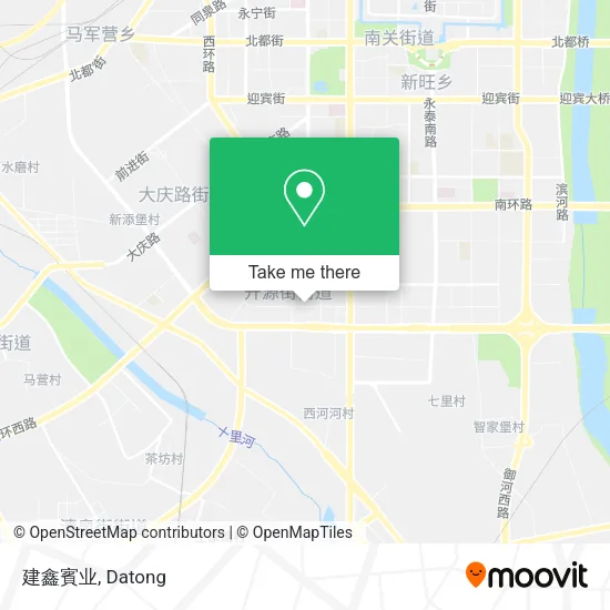 建鑫賓业 map