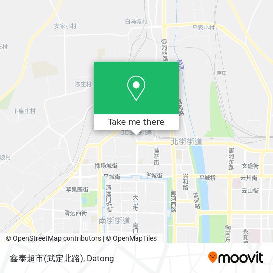 鑫泰超市(武定北路) map