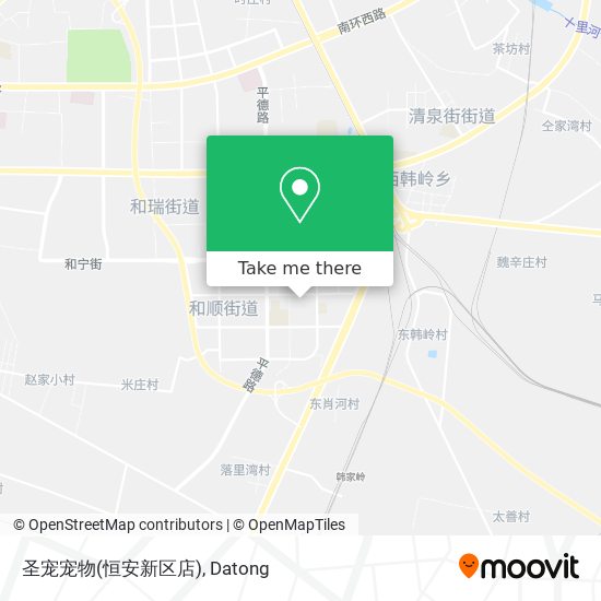 圣宠宠物(恒安新区店) map
