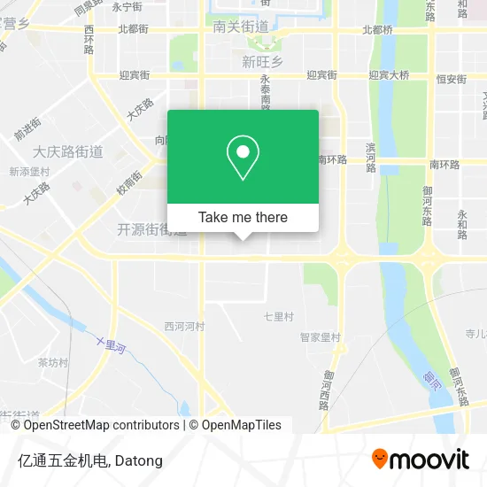 亿通五金机电 map