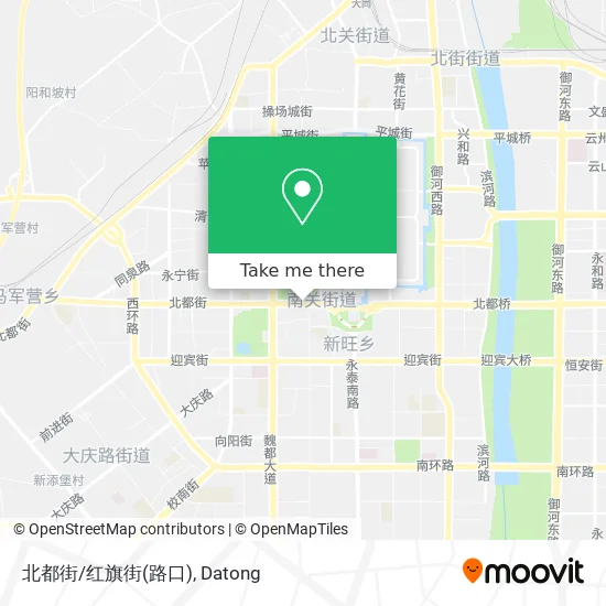 北都街/红旗街(路口) map