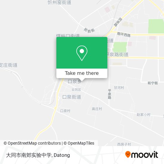 大同市南郊实验中学 map