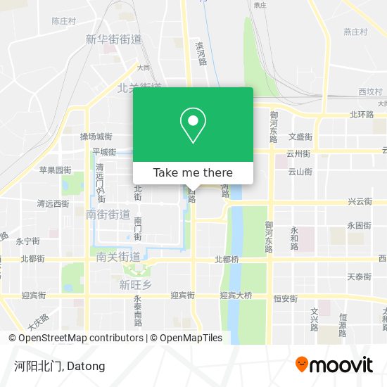 河阳北门 map