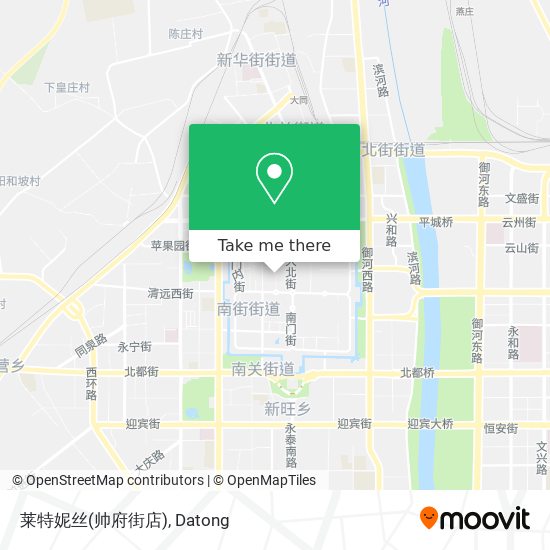 莱特妮丝(帅府街店) map