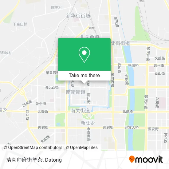 清真帅府街羊杂 map