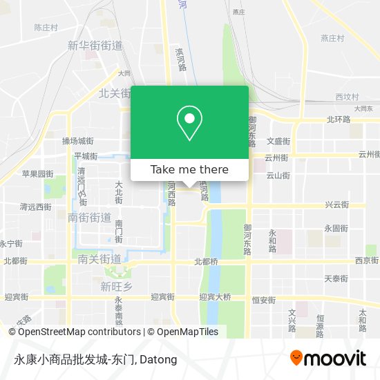 永康小商品批发城-东门 map