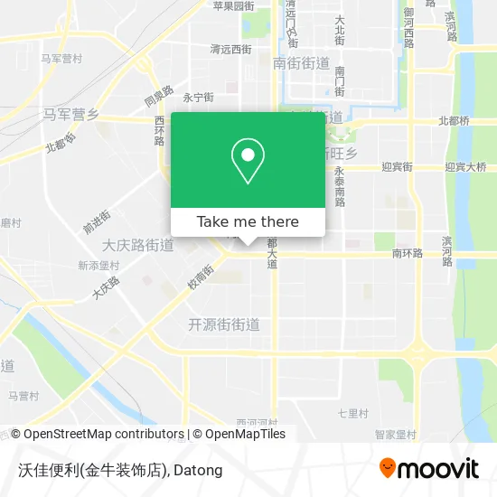 沃佳便利(金牛装饰店) map