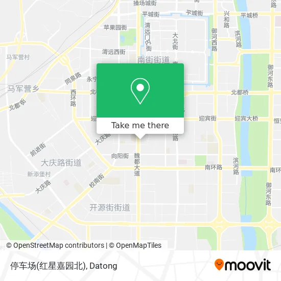 停车场(红星嘉园北) map