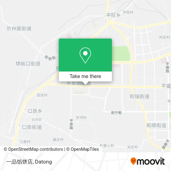 一品馅饼店 map