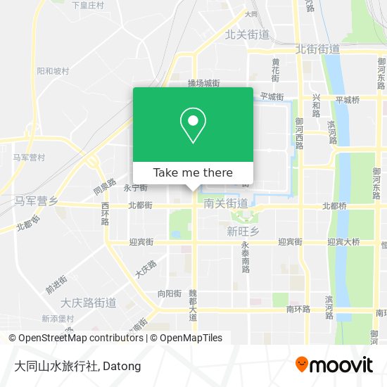 大同山水旅行社 map