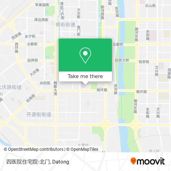 四医院住宅院-北门 map