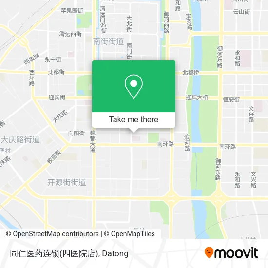 同仁医药连锁(四医院店) map