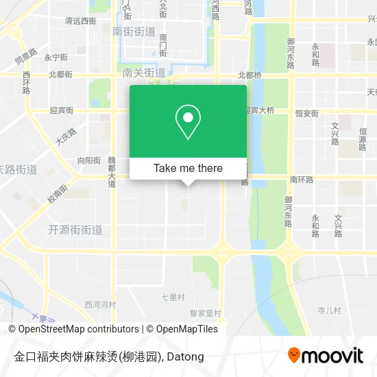 金口福夹肉饼麻辣烫(柳港园) map