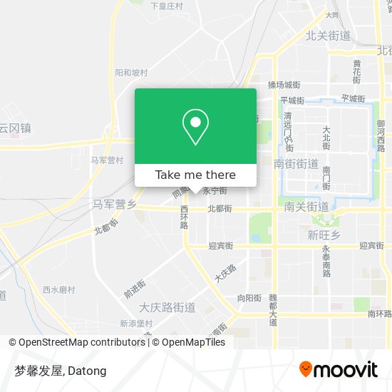 梦馨发屋 map