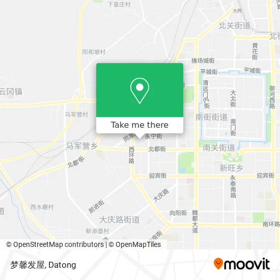 梦馨发屋 map