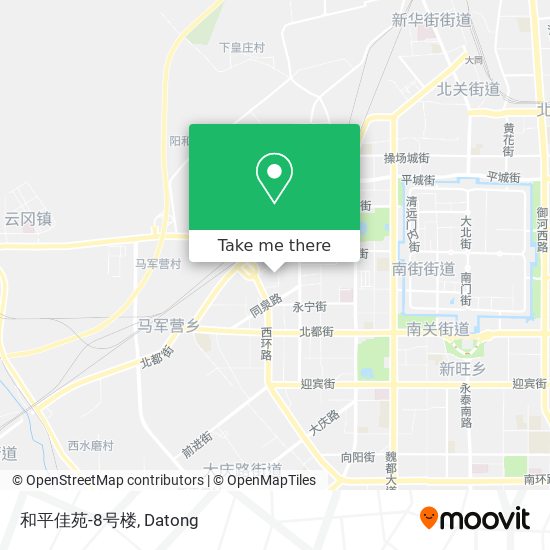 和平佳苑-8号楼 map