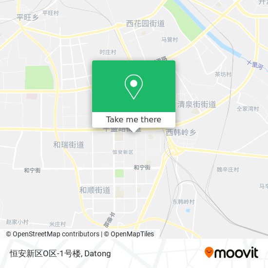 恒安新区O区-1号楼 map