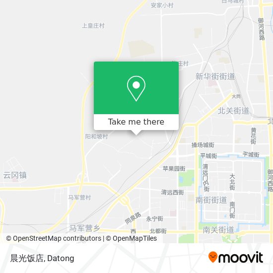 晨光饭店 map