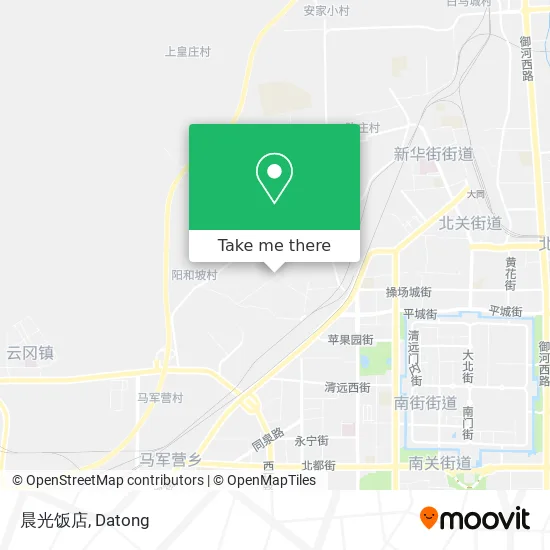 晨光饭店 map