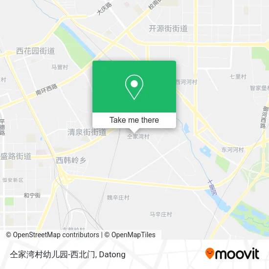 仝家湾村幼儿园-西北门 map