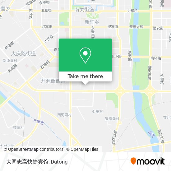 大同志高快捷宾馆 map
