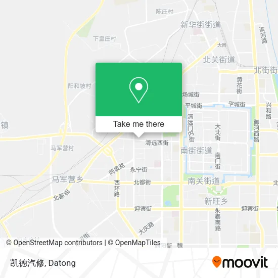 凯德汽修 map