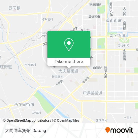 大同同车宾馆 map