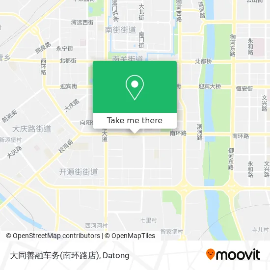 大同善融车务(南环路店) map