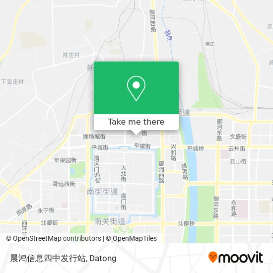 晨鸿信息四中发行站 map