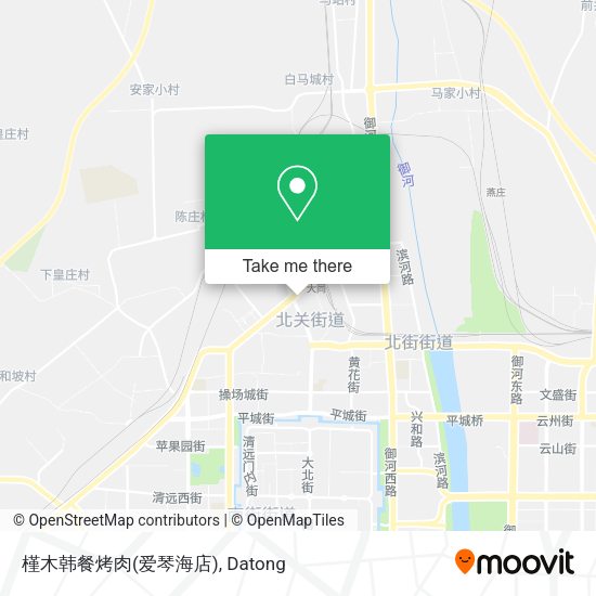 槿木韩餐烤肉(爱琴海店) map