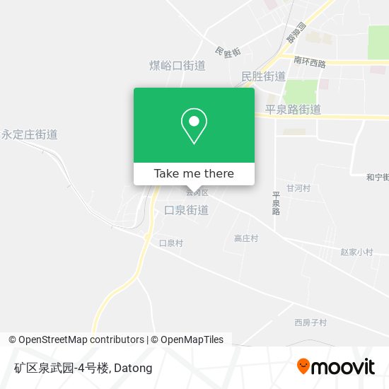 矿区泉武园-4号楼 map