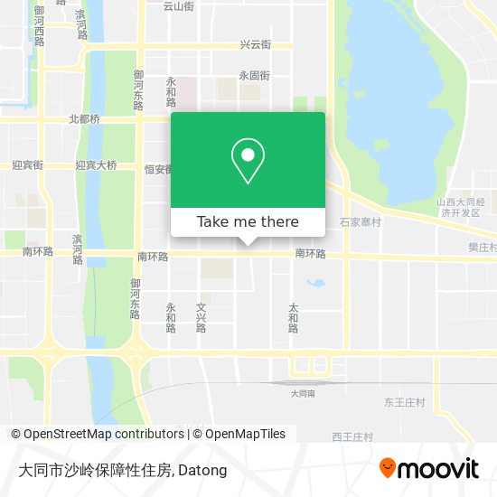 大同市沙岭保障性住房 map