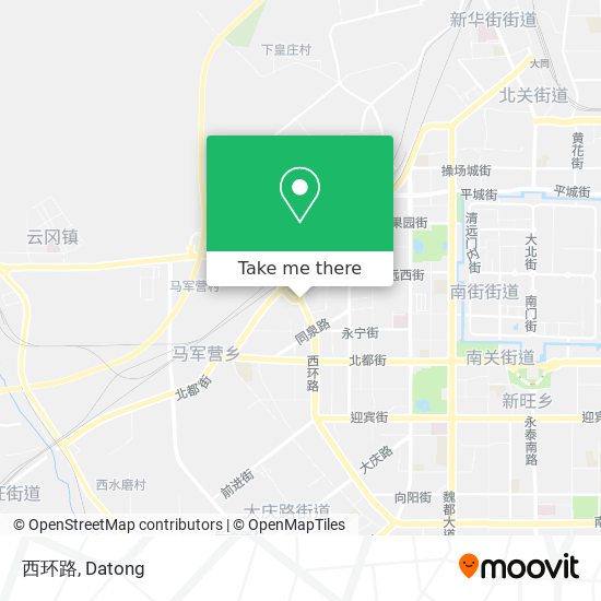 西环路 map