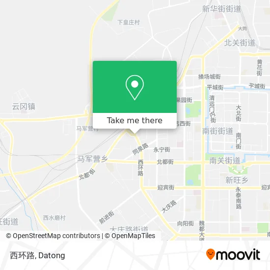 西环路 map