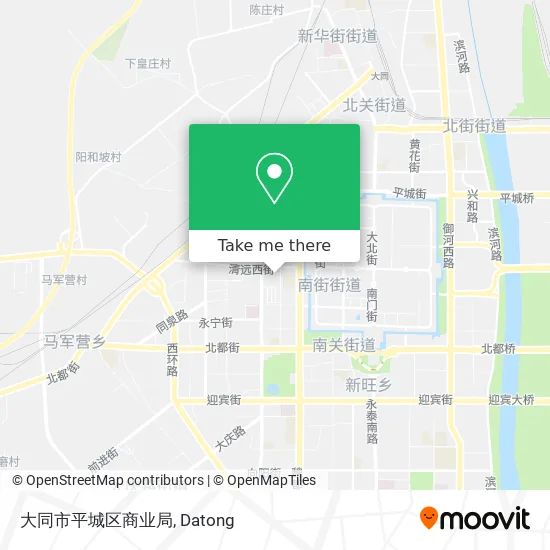 大同市平城区商业局 map