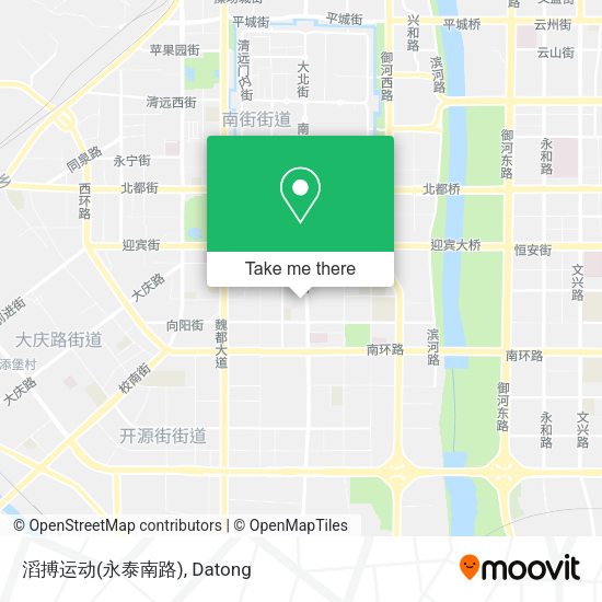 滔搏运动(永泰南路) map