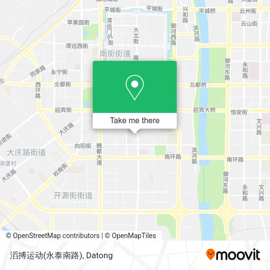 滔搏运动(永泰南路) map