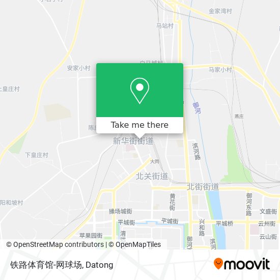 铁路体育馆-网球场 map