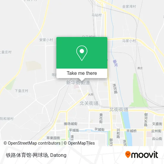 铁路体育馆-网球场 map