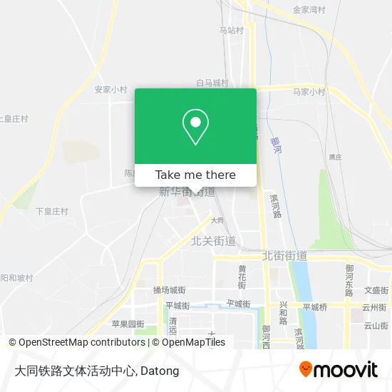 大同铁路文体活动中心 map