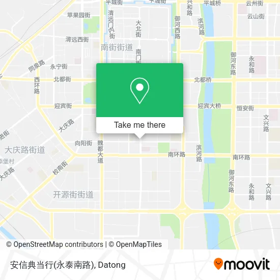 安信典当行(永泰南路) map