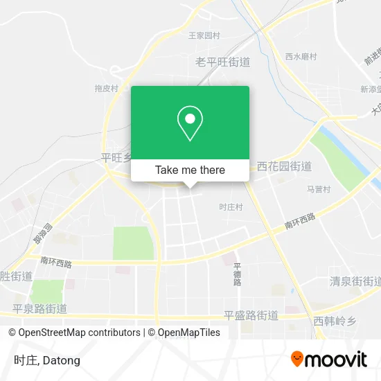 时庄 map