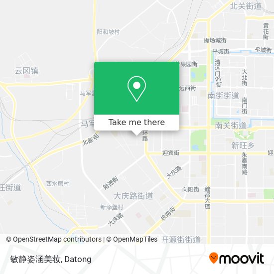 敏静姿涵美妆 map