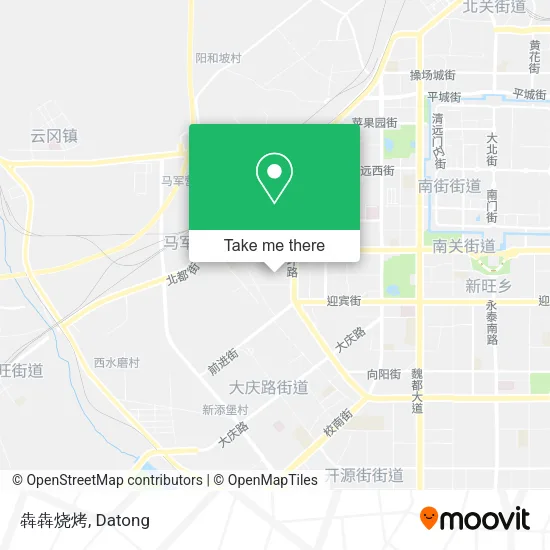 犇犇烧烤 map