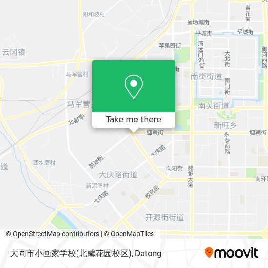 大同市小画家学校(北馨花园校区) map
