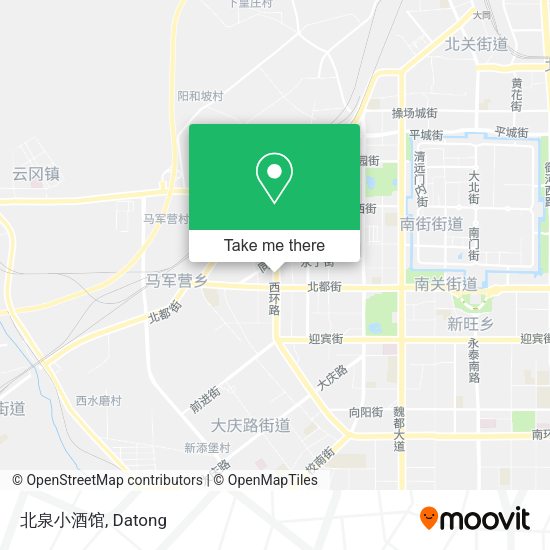 北泉小酒馆 map