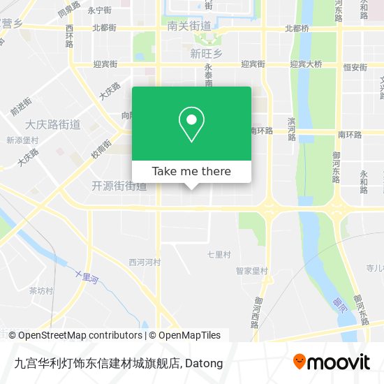 九宫华利灯饰东信建材城旗舰店 map