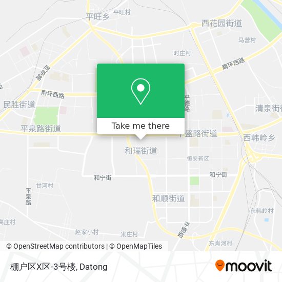 棚户区X区-3号楼 map