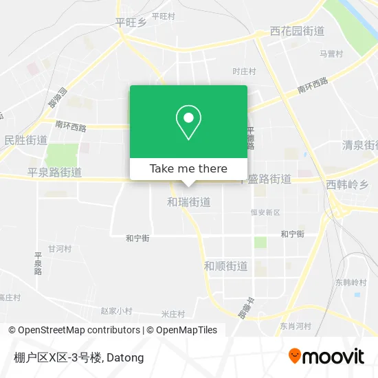 棚户区X区-3号楼 map